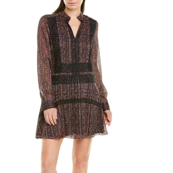 10 Crosby Derek Lam Dresses & Skirts - Like new Derek Lam 10 Crosby Floral Dress With Lace Trim